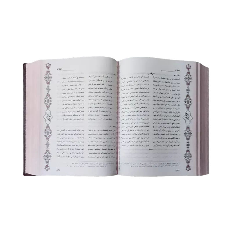 Koliyat Saadi Shirazi | کلیات سعدی | نسخه نفیس چرمی با جعبه