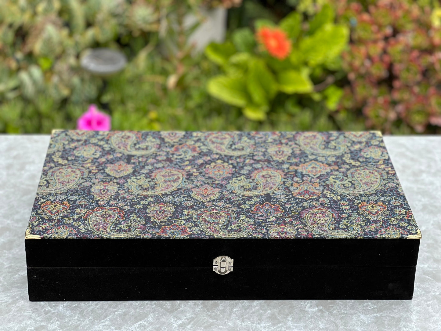 Handmade Persian Turquoise Inlaid Copper (Firoozeh Koobi) Vase and Plate Gift set. A unique decorative art piece, perfect for home décor, gifts, or collectibles.