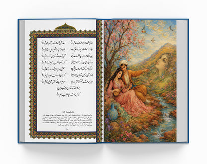 دیوان حافظ ساسان -با فالنامه و ترجمه انگلیسی - Divan of Hafez - Farsi/English