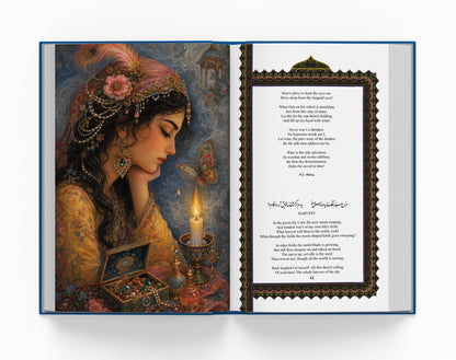 دیوان حافظ ساسان -با فالنامه و ترجمه انگلیسی - Divan of Hafez - Farsi/English