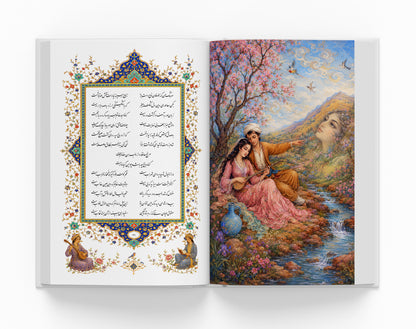 دیوان حافظ ساسان - جلد مقوایی - Divan of Hafez - Paperback