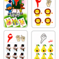 مجموعه فلش کارتهای آموزش الفبای فارسی، انگلیسی و اعداد - Farsi, English , and numbers Flashcards