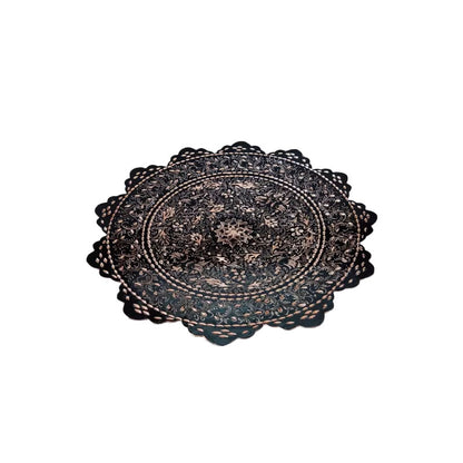 شاهنامه فردوسی وزیری چرمی با بشقاب الماس‌تراش - Shahnameh Ferdowsi Gift Set