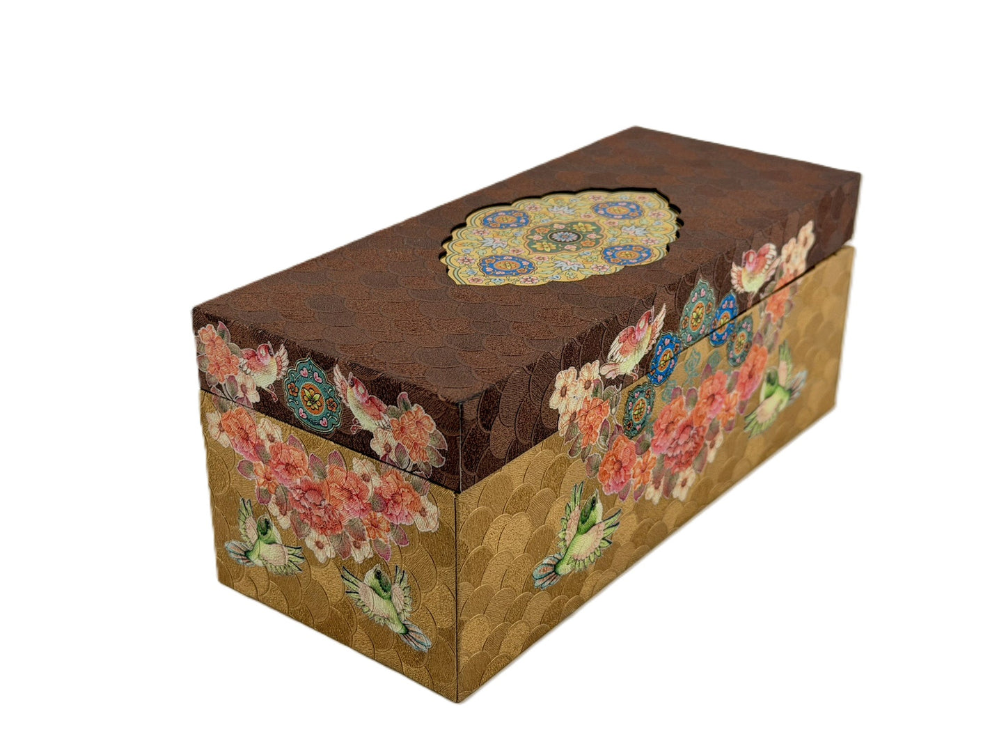 Turquoise Inlaid Copper (Firoozeh Koobi) Vase | گلدان صراحی فیروزه کوبی