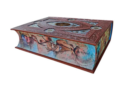 ست شاهنامه فردوسی وزیری با گلدان فیروزه - Shahnameh Ferdowsi Gift Set