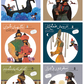 مجموعه شش جلدی قصه های تصویری از گلستان - Gulesta Saadi stories collection – six books
